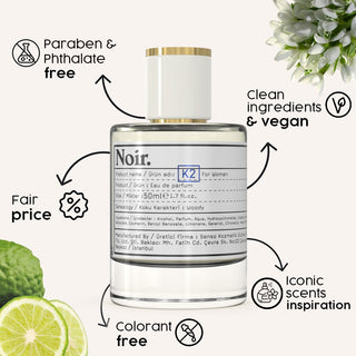 Noir K2 scent notes